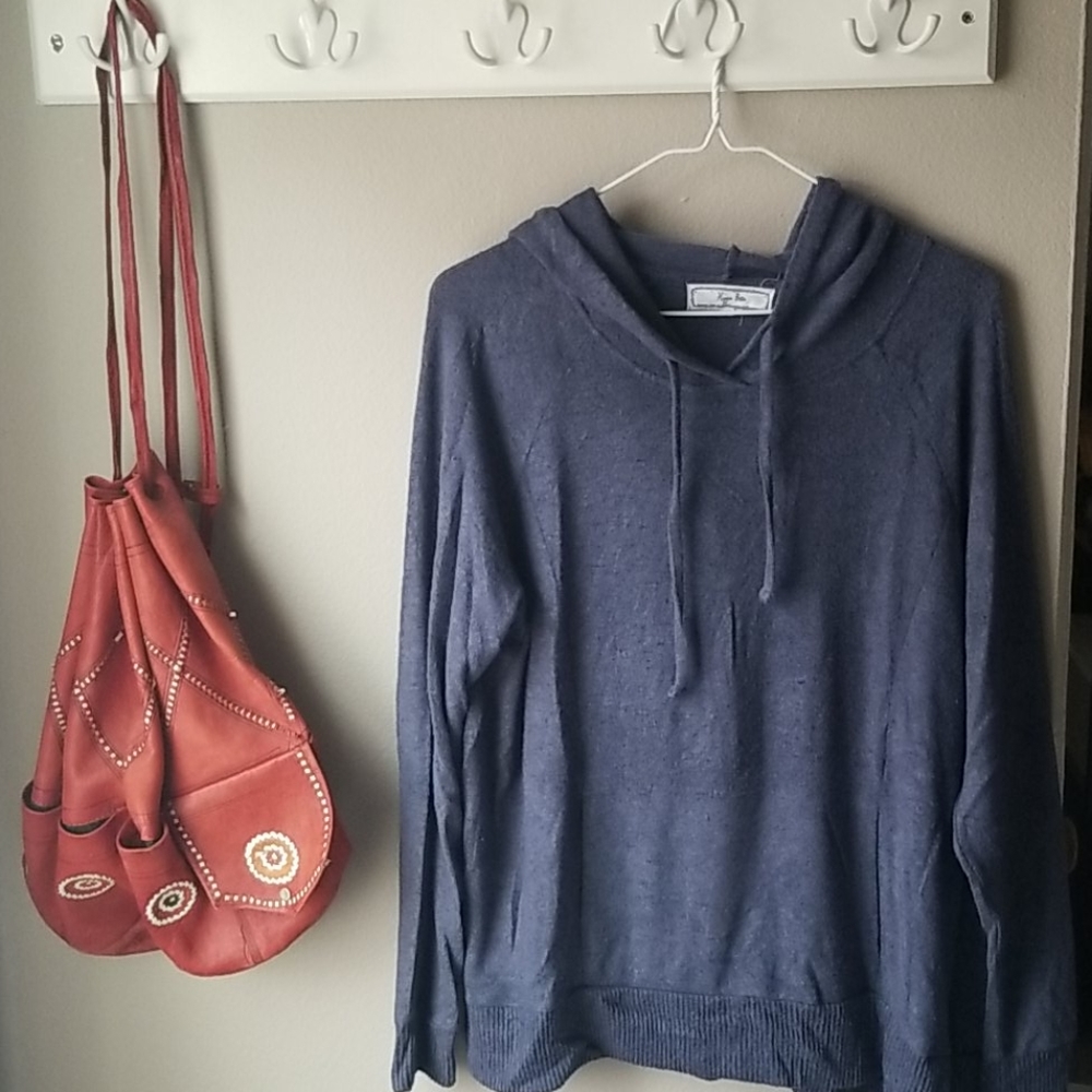 Hooded heather BUTTER SOFT sweatshirt